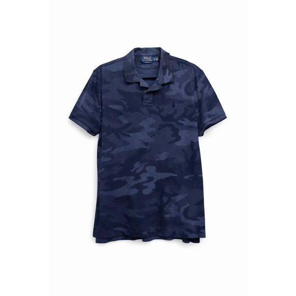 Polo Ralph Lauren Other - Polo Ralph Lauren Navy Camouflage Classic Fit Polo - Blue Camo Men's XL
